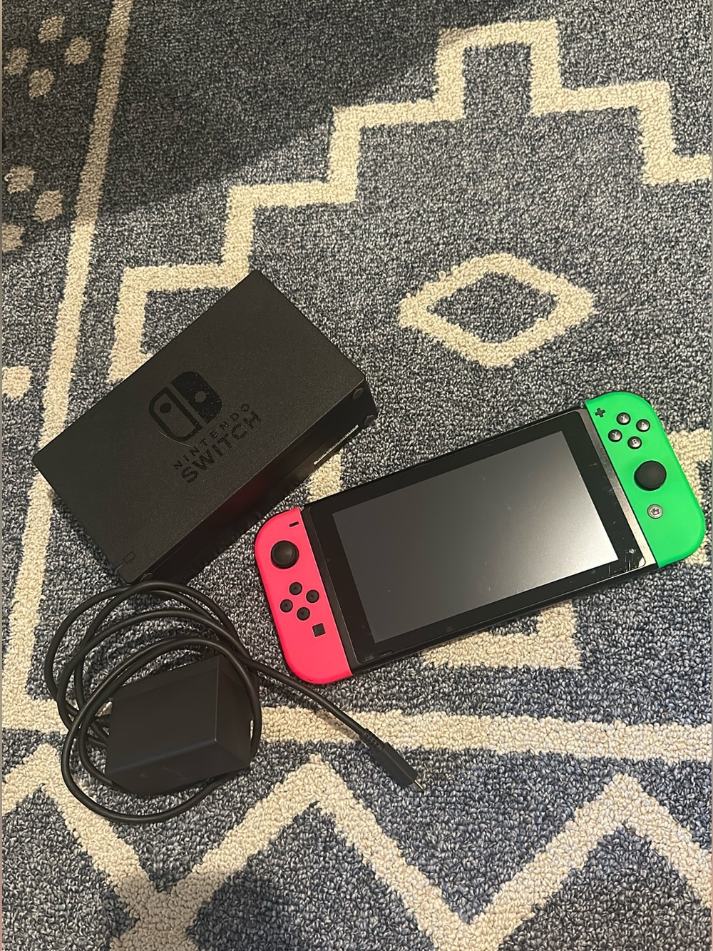 🎮 Nintendo Switch with MicroSD Card, AC Adapter, and Dock